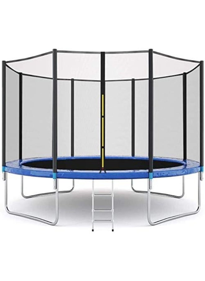 Rainbow Toys RBW TOYS Trampoline for kids, Outdoor Trampoline 12feet Jump Bed Trampoline With Safety Enclosure. 12FT  - Image 1