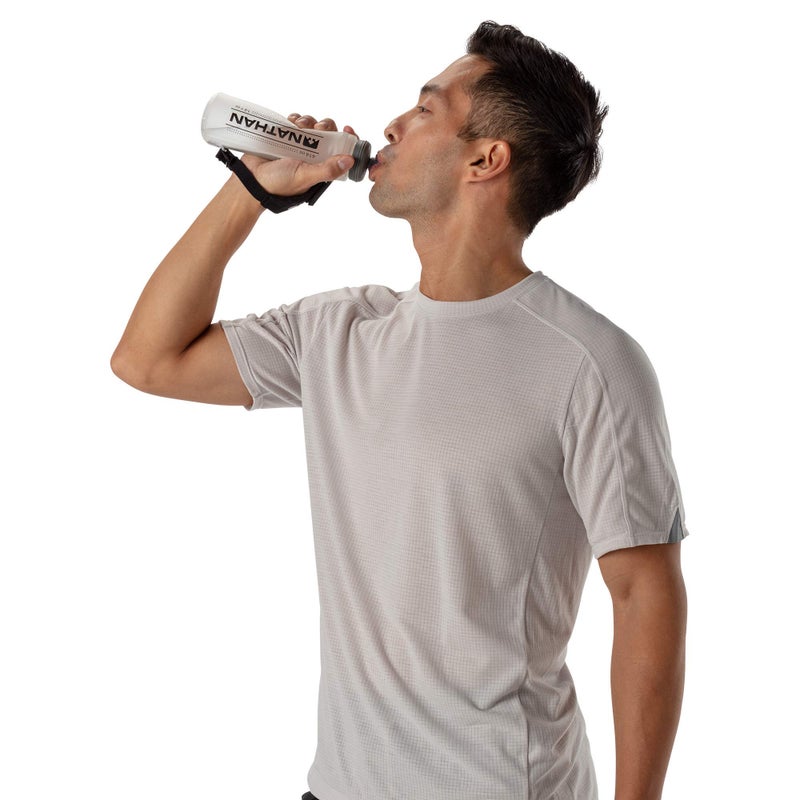 Nathan ExoShot Lite Handheld 14oz, Hydration Flask with Integrated Hand Strap, Great For Running, Cycling, Climbing, Hiking & more, 14 Oz - Image 4