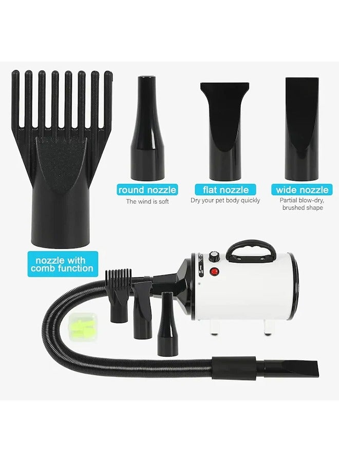 XiuWoo Pet Water Blower Large Dog Hair Dryer High Power Low Noise Dog Hair Drying Box Cat Grooming - Image 4