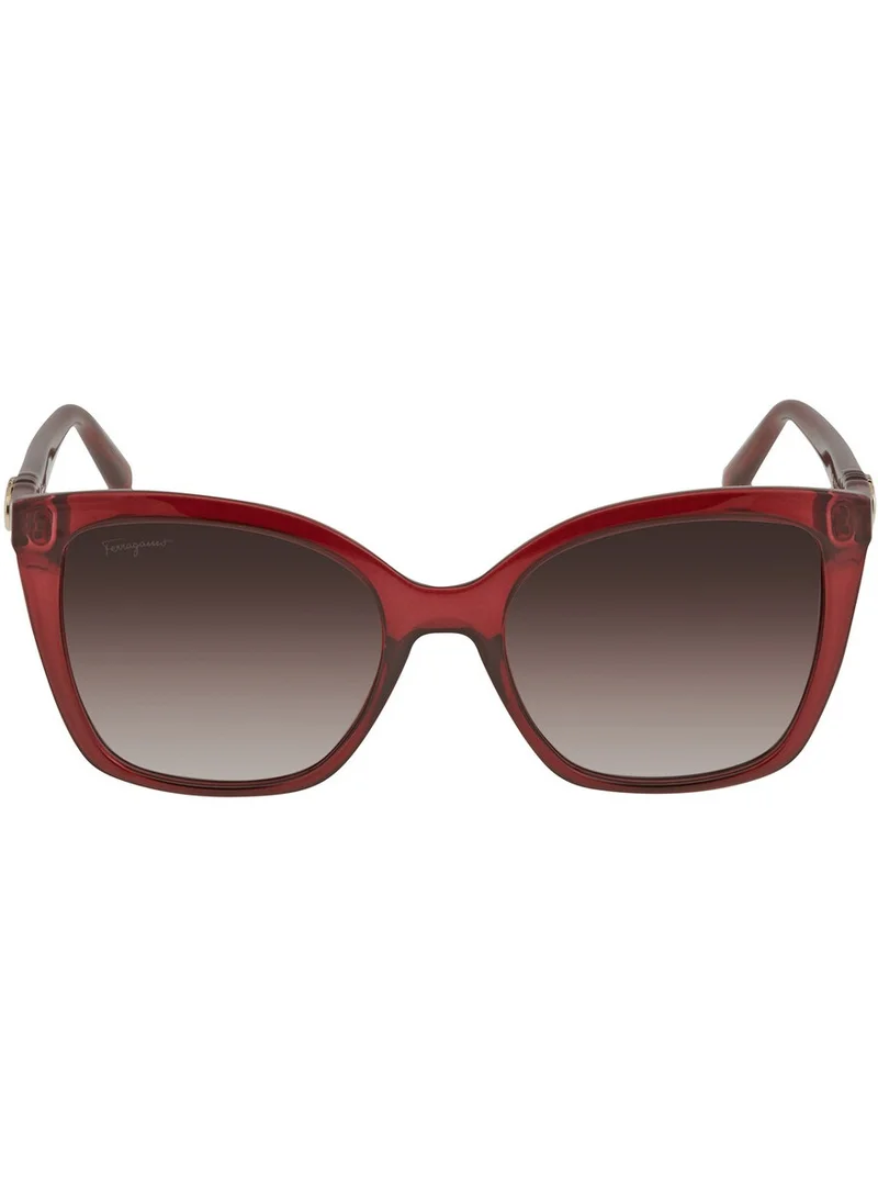 FERRAGAMO Modified Rectangle Oversized Sunglasses