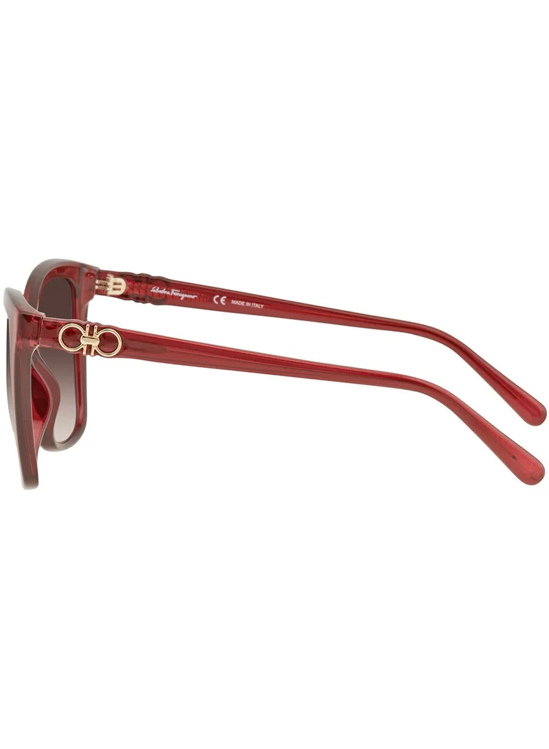 FERRAGAMO Modified Rectangle Oversized Sunglasses