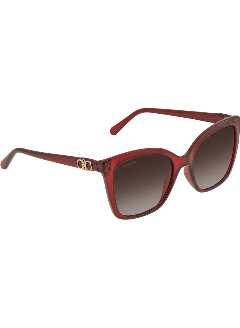FERRAGAMO Modified Rectangle Oversized Sunglasses