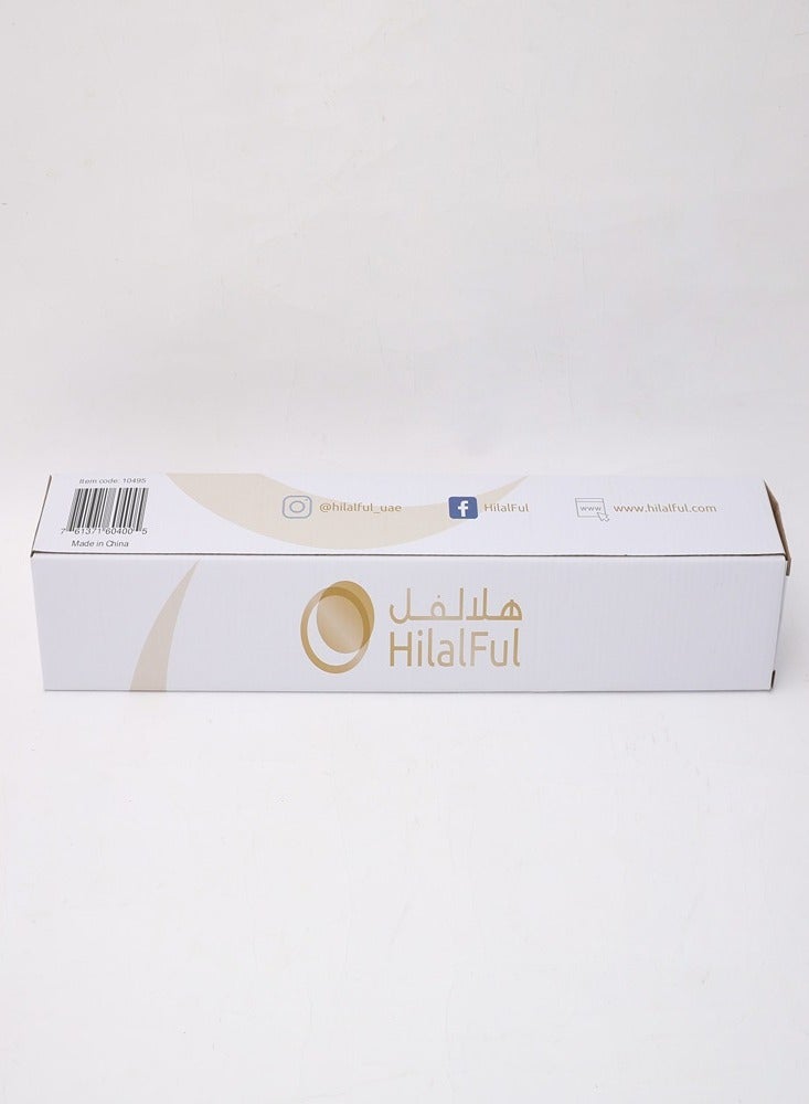 Hilalful هلال فول شوبك | أداة الخبز | أدوات المطبخ | اكسسوار مطبخ | موضوع إسلامي | العيد، رمضان ملهم | خشبي | غير لاصقة | قبضة سهلة | سطح أملس | سهل التنظيف - Image 2