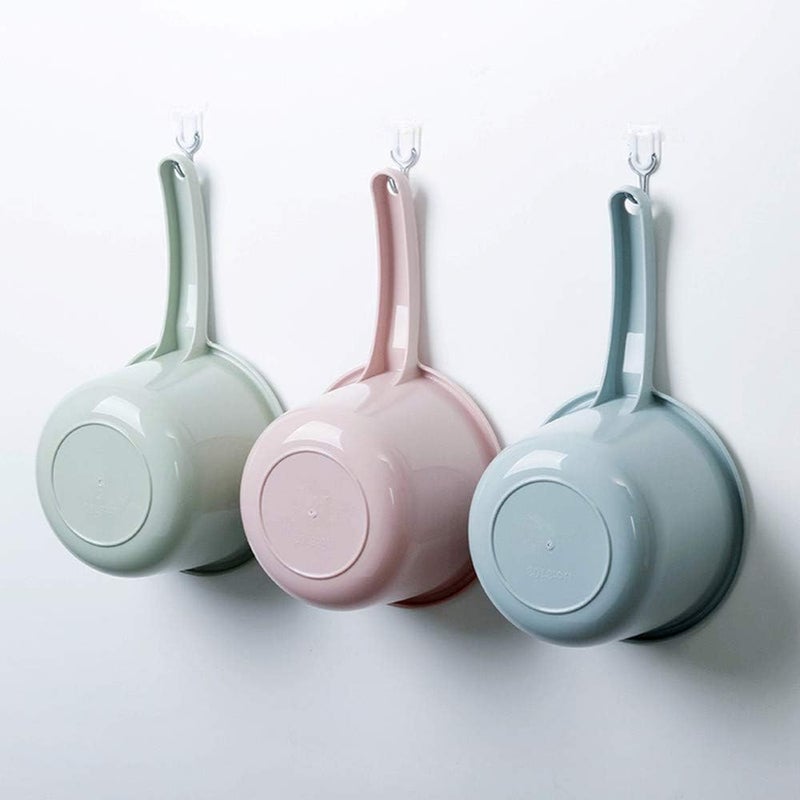 VIUJUH 3Pcs Washing Spoons Plastic Thicken Bathing Kitchen Ladles Bathroom Hair Washing Water Scoop - Image 3