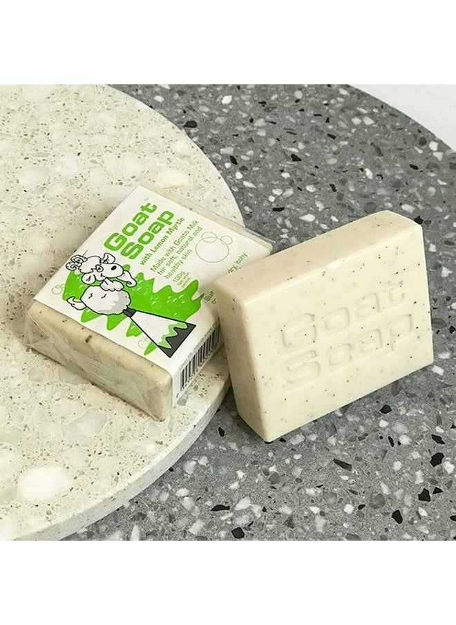 goat - Soap Value Six Packs For Soft Natural And Healthy Skin Milk Body Soap Bar 6 X 100G (3.5Oz) Bars Lemon Myrtle - Image 1