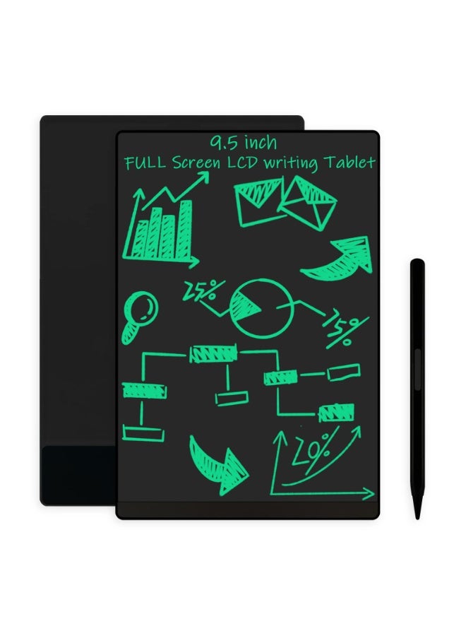 LCD Writing Tablet, 9.5in Erasable Reusable Electronic Drawing Pads, Electronic scratchpad for Kids and Adults, to-Do List Table with Magnetic - Image 3