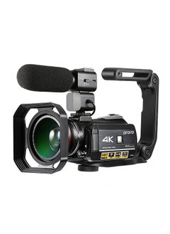 ORDRO AC3 4K WiFi Digital Video Camera Camcorder DV Recorder 30MP 30X Zoom IR Night Vision 3.0 Inch IPS LCD Touchscreen
