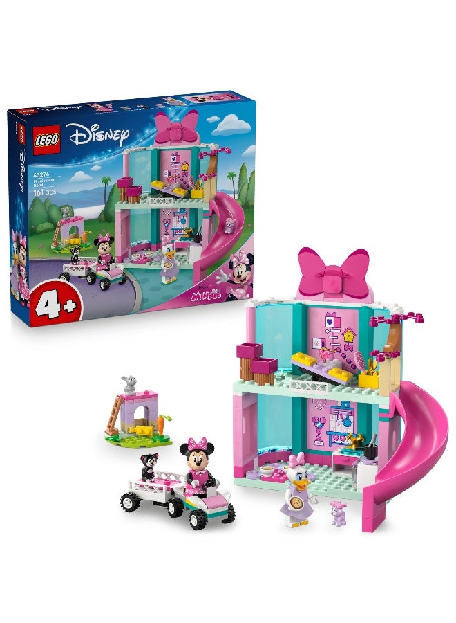 LEGO LEGO Disney Minnie’s Pet Hotel Mickey Mouse Clubhouse 43274 Building Set (161 Pieces)  - Image 1