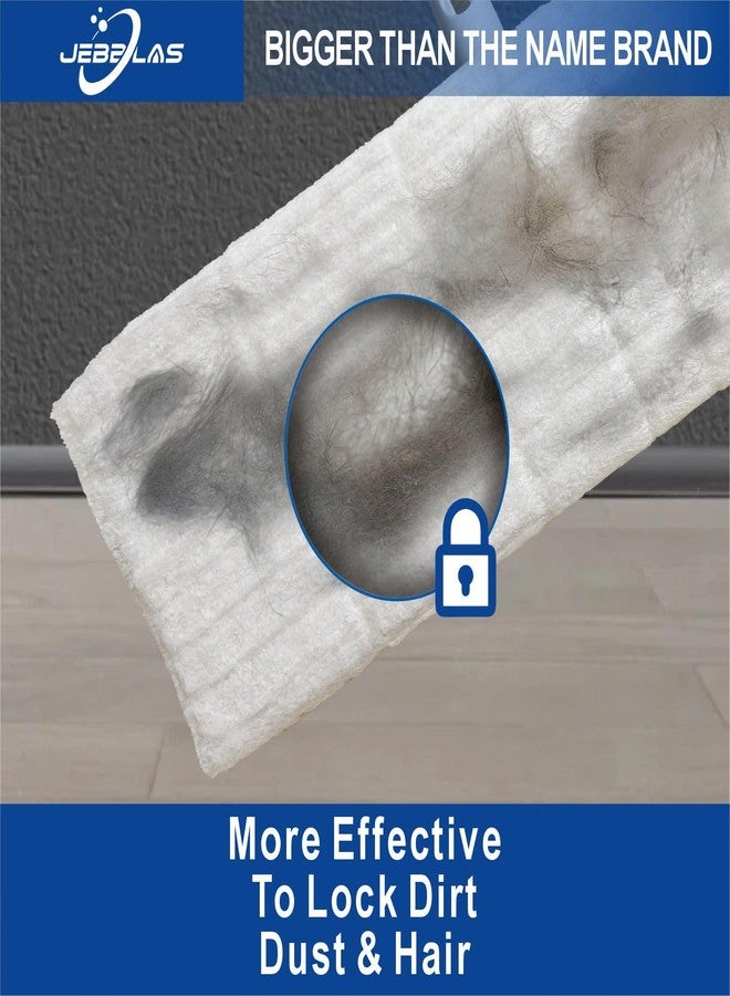 JEBBLAS Disposable Mop Cloth Dry Sweeping Pad for Flat Mop Sweeping Cloths Multi Surface Refills, 60 Pcs/Pack - Image 2