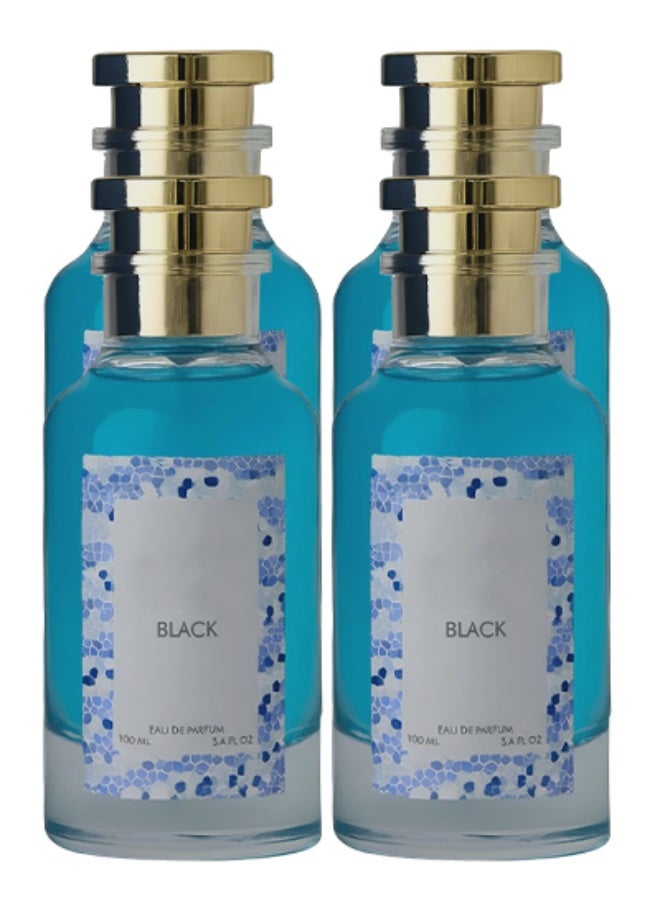 Ice 4 Pieces Ice Black Perfume For Unisex 100ml EDP - Image 1