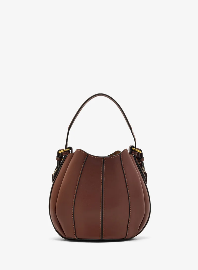 ايلا PU Crossbody Bucket Bag