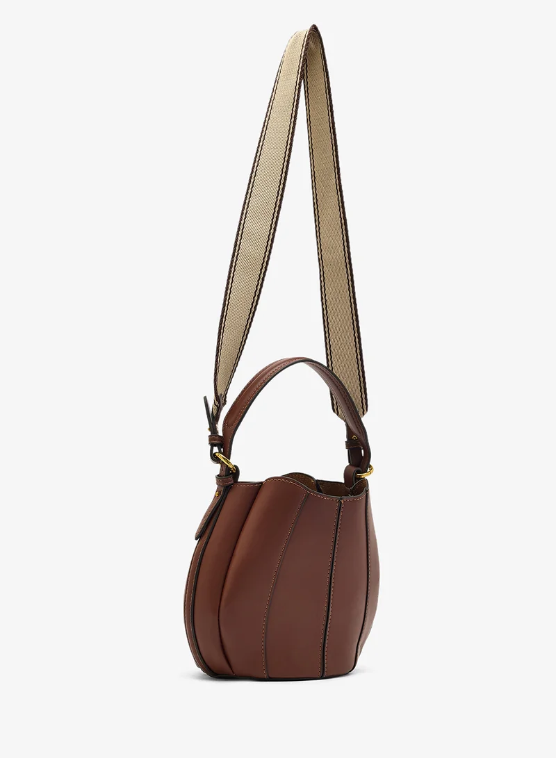 ايلا PU Crossbody Bucket Bag