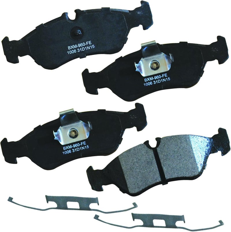 Bendix Premium SBM1006 Semi-Metallic Rear Brake Pads for Dodge Sprinter 2500 2006-2003, Sprinter 3500 2006-2003, Freightliner Sprinter 2500 2006, Sprinter 3500 2005-2002 - Image 1