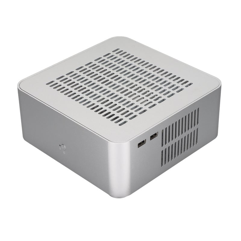كيس كمبيوتر سطح المكتب بخروج حراري جيد، كيس HTPC ميني فني ومضغوط للكمبيوتر الفيديو المنزلي - Image 5