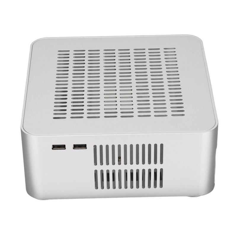 كيس كمبيوتر سطح المكتب بخروج حراري جيد، كيس HTPC ميني فني ومضغوط للكمبيوتر الفيديو المنزلي - Image 3