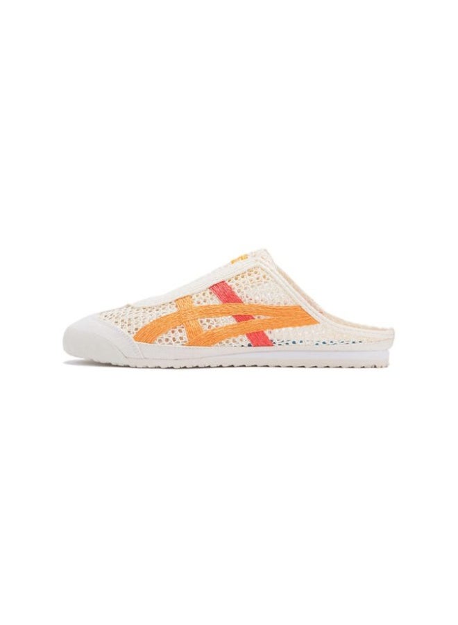 Onitsuka Tiger Onitsuka Tiger MEXICO 66 SABOT Summer Casual Slide Sandals - Beige/Orange/Red  - Image 1