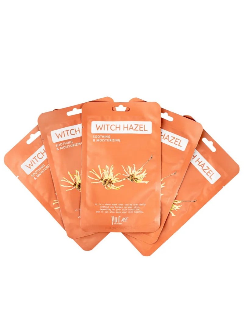 YU.R SKIN SOLUTION YuR Me Soothing&Moisturizing Witch Hazel Sheet Mask  - Image 4