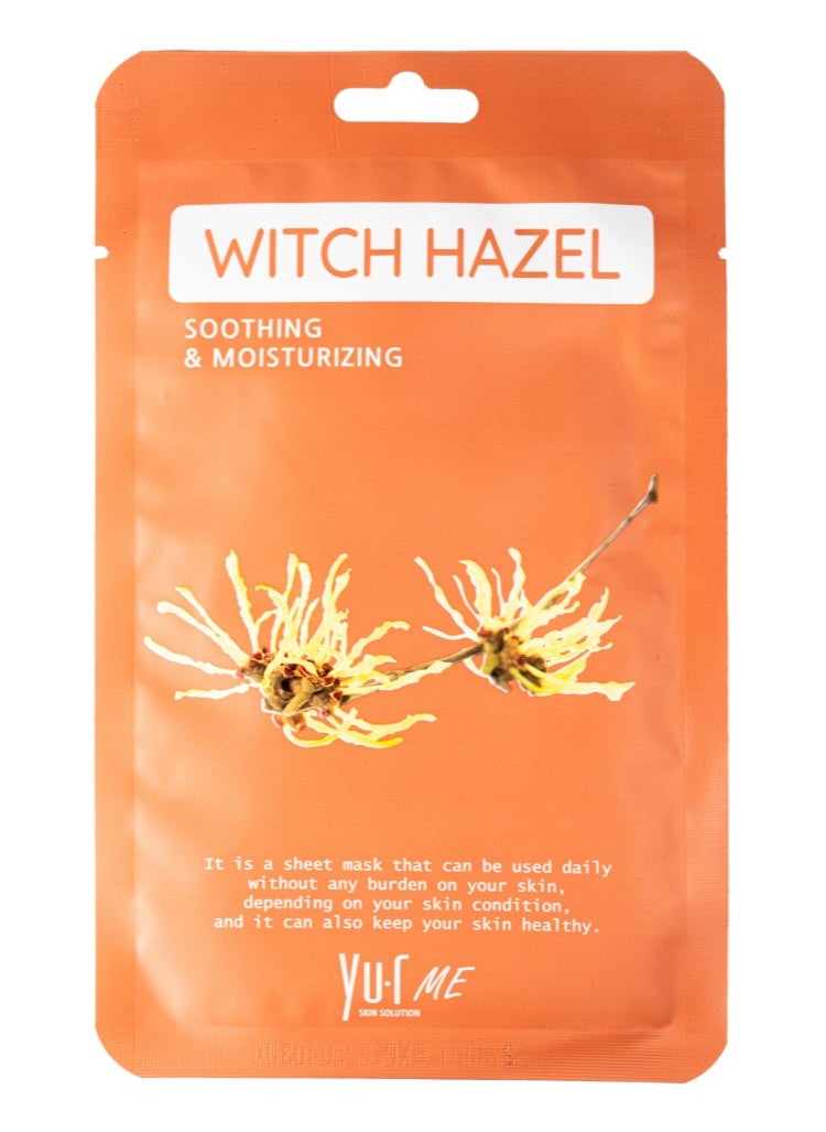 YU.R SKIN SOLUTION YuR Me Soothing&Moisturizing Witch Hazel Sheet Mask  - Image 1