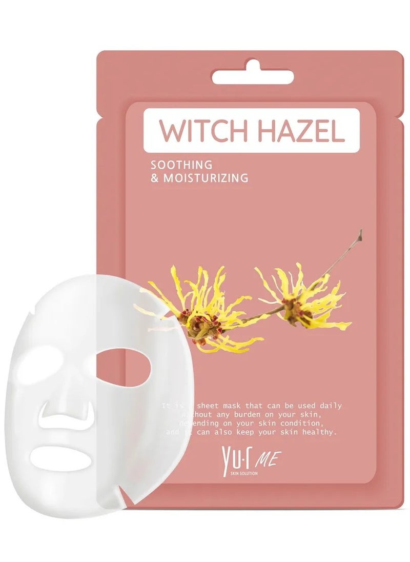 YU.R SKIN SOLUTION YuR Me Soothing&Moisturizing Witch Hazel Sheet Mask  - Image 2