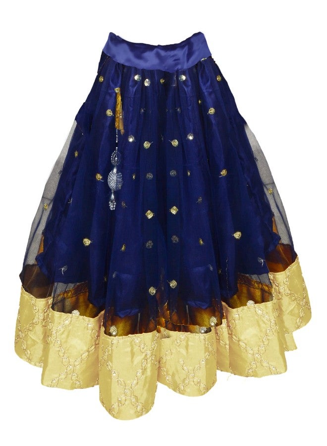 HIBA Lehenga choli for girls navy blue 18-24 Months - Image 4