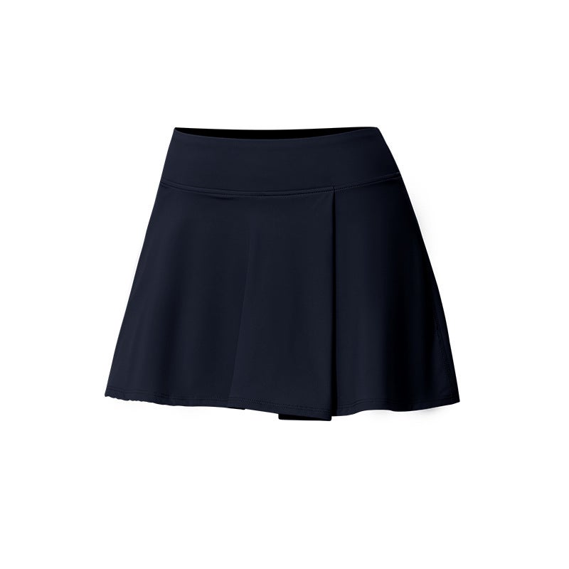 Generic Summer Slim-fit Yoga Skirt with Sports Shorts dark night  - Image 1