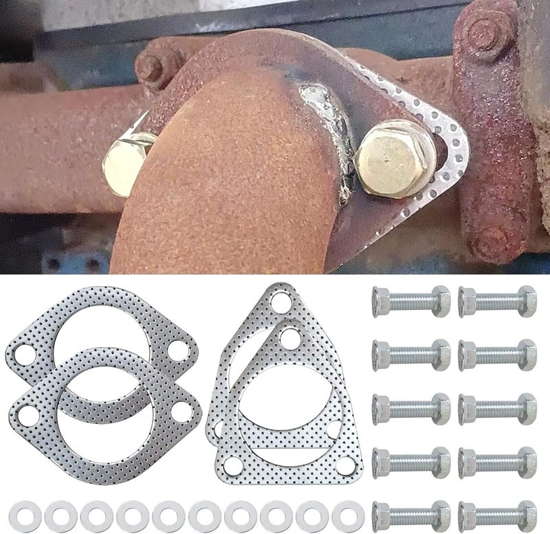 Premium G35 350Z Catalytic Converter 4 gaskets & Hardware for DE engine - Image 4