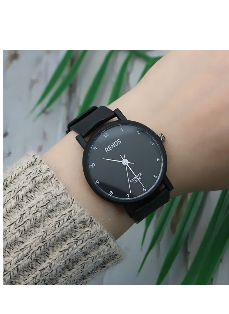 Generic - Cristiano Ronaldo Rubber Quartz Casual Watch - Image 1