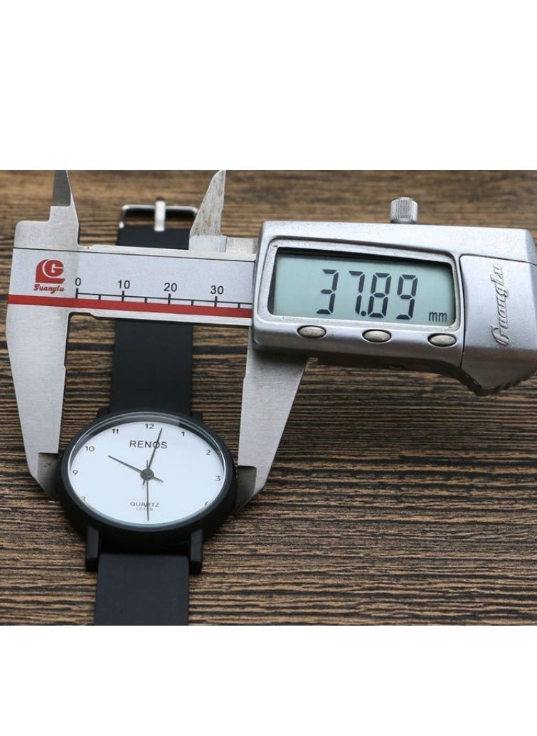Generic - Cristiano Ronaldo Rubber Quartz Casual Watch - Image 1