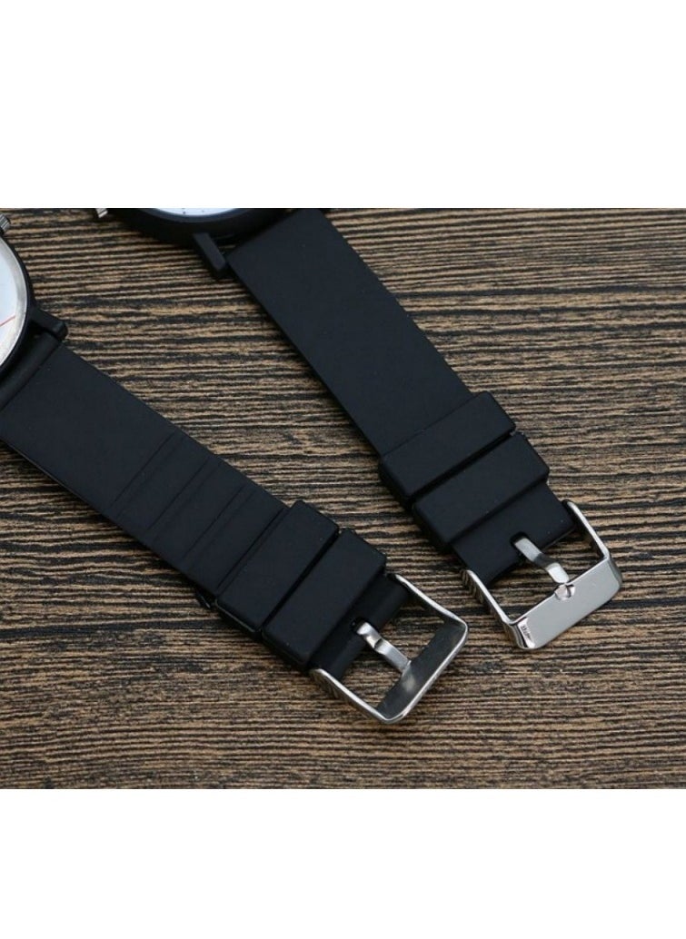 Generic - Cristiano Ronaldo Rubber Quartz Casual Watch - Image 1