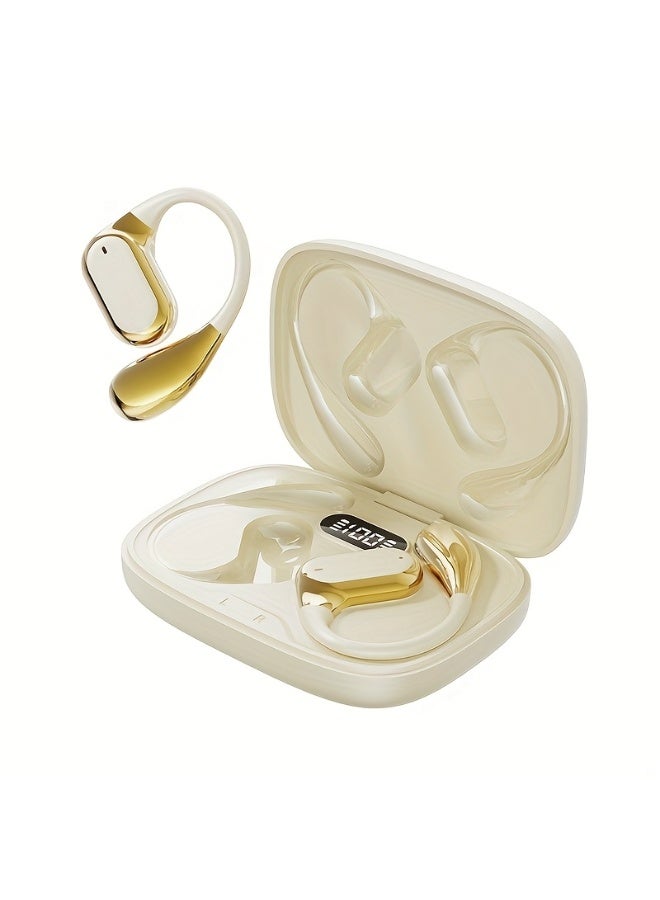 True Wireless on-Ear Music Headset Gaming Earbuds Video TWS HIFI Bass 9D Stereo HD Calling Earphones for Android for iPhone Cellphone Sports Earpieces Smart Headphones - Image 4