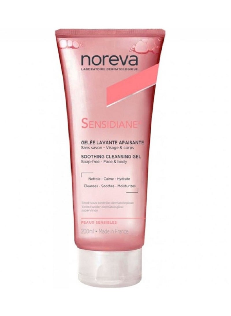 Noreva Sensidiane Soothing Cleansing Gel 200ml - Image 1
