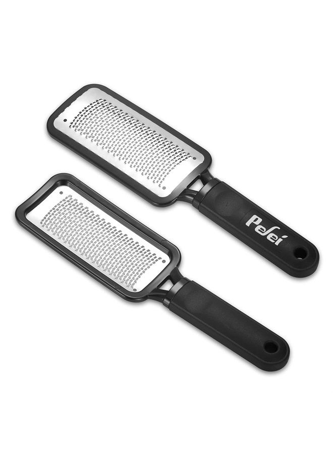 Pefei Colossal Pedicure Rasp Foot File, Professional Foot Care Pedicure Stainless Steel File to Removes Hard Skin, Can Be Used On Both Dry and Wet Feet - Image 3