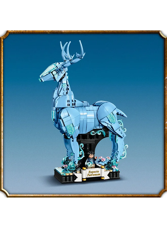 LEGO Harry Potter Expecto Patronum 76414 Building Toy Set; Gift Idea For Fans Aged 14 And Over; 2-In-1 Build-Rebuild-And-Display Set For Fans Of The Wizarding World (754 Pieces)