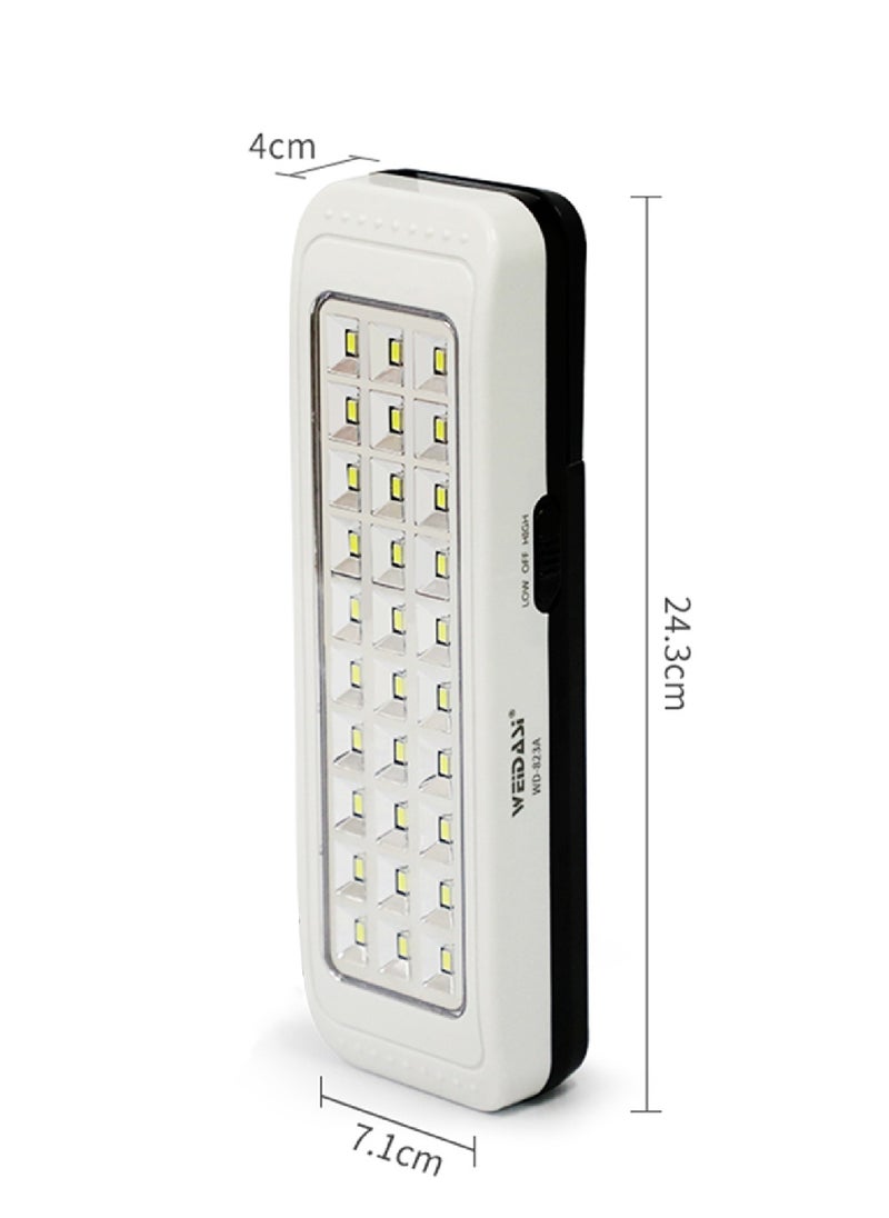 WEIDASI - LED Emergency Light Built-in Rechargeable Battery High Capacity - Image 1