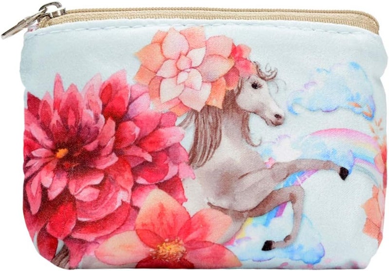 ARRIZO Women and Girls Cute Fashion Coin Purse Wallet Bag Change Pouch Key Holder - Image 1