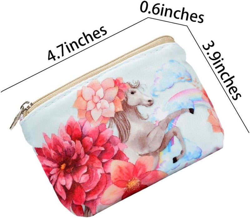ARRIZO Women and Girls Cute Fashion Coin Purse Wallet Bag Change Pouch Key Holder - Image 2