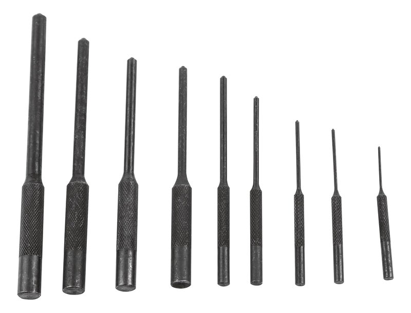 Wheeler Roll Pin Punch Set with 9 Steel Punches, Labeled Rollup Storage Bag for Firearm Maintenance and Gunsmithing - Image 2