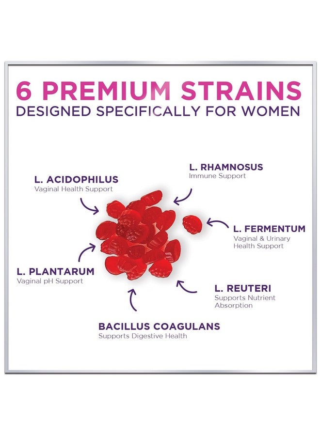 Hello Lovely! Probiotics for Women with Cranberry Extract - 6 Premium Strains for PH Balance, Digestive Health, Vaginal & Immune Support, 3 Billion CFU, Womens Probiotic Gummy for Feminine Health - 60 Gummies  - Image 5