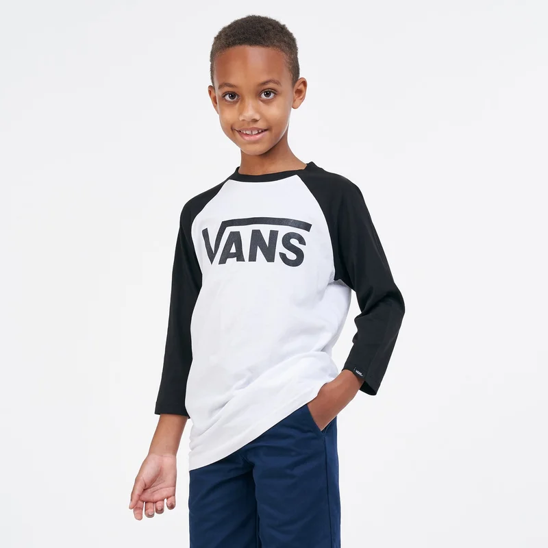 VANS Kids' Classic Raglan T-Shirt (Older Kids)