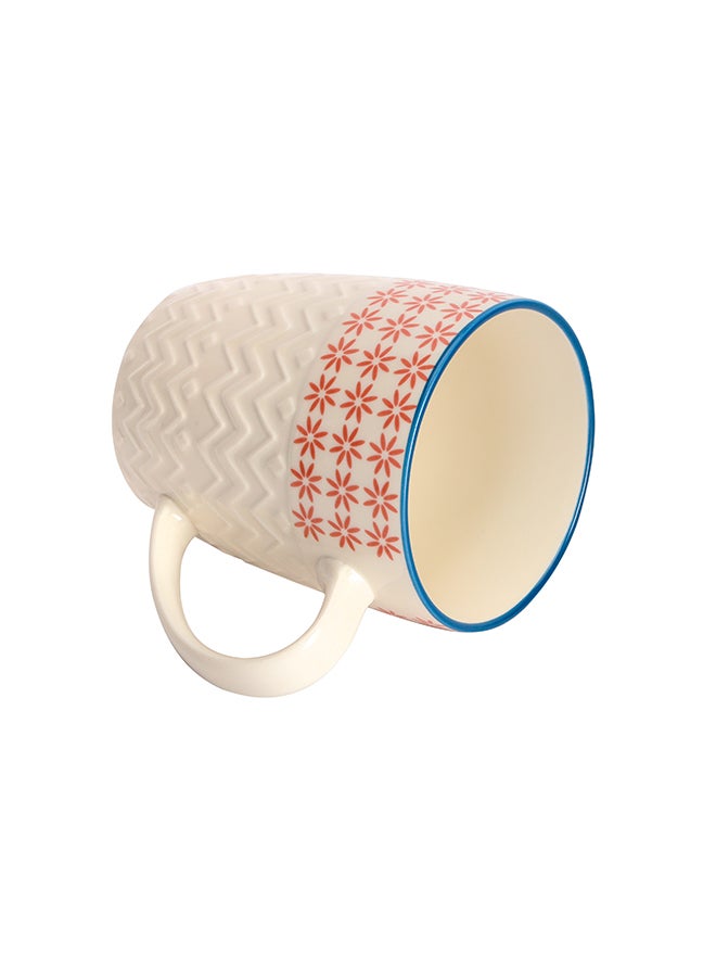 Royalford 385ml New Bone Mug RF12283 Perfect for Hot and Cold Drinks Food-Grade, Non-Toxic and Safe to Use Stylish, Durable and Long-Lasting Design, Suitable for Gifting Multicolor - Image 4