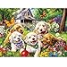 Nitktaia 300 Piece Puzzles for Adults Garden Dog Jigsaw Puzzle for Children Elderly Large Piece Fun Animal Puzzle for Kids Ages 810 1012Cute Puppy Pet Lover Jigsaw PuzzlesFamily Game Great Gift 20515in - Image 2