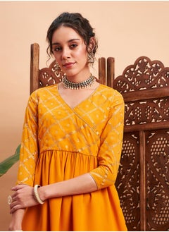 SASSAFRAS Embellished Gathered Detail Peplum Top and Wide Leg Pants Co-ords by Styli  - Image 4