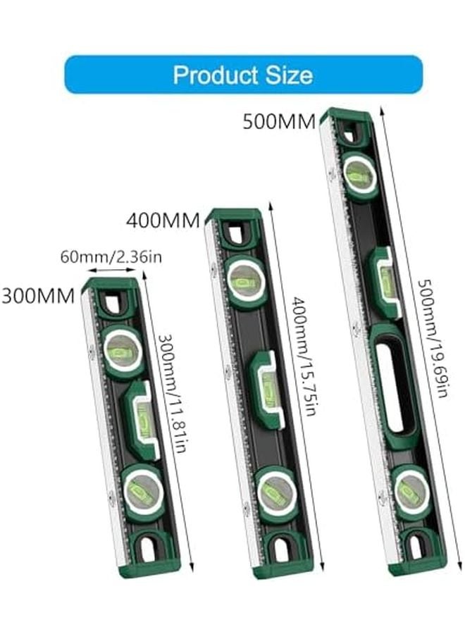 Aluminum Level Tool 400MM High Precision For Home Improvement And Carpentry - Image 4