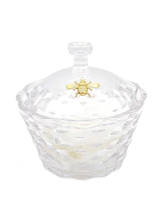 , Royal Extract Dusting Silk Powder Jar with Puff