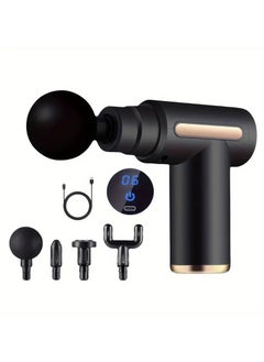 Generic Small Massage Gun With 6 Speeds For Deep Tissue Percussion, Quiet Portable Electric Massager For Neck And Back Pain Relief  - Image 1