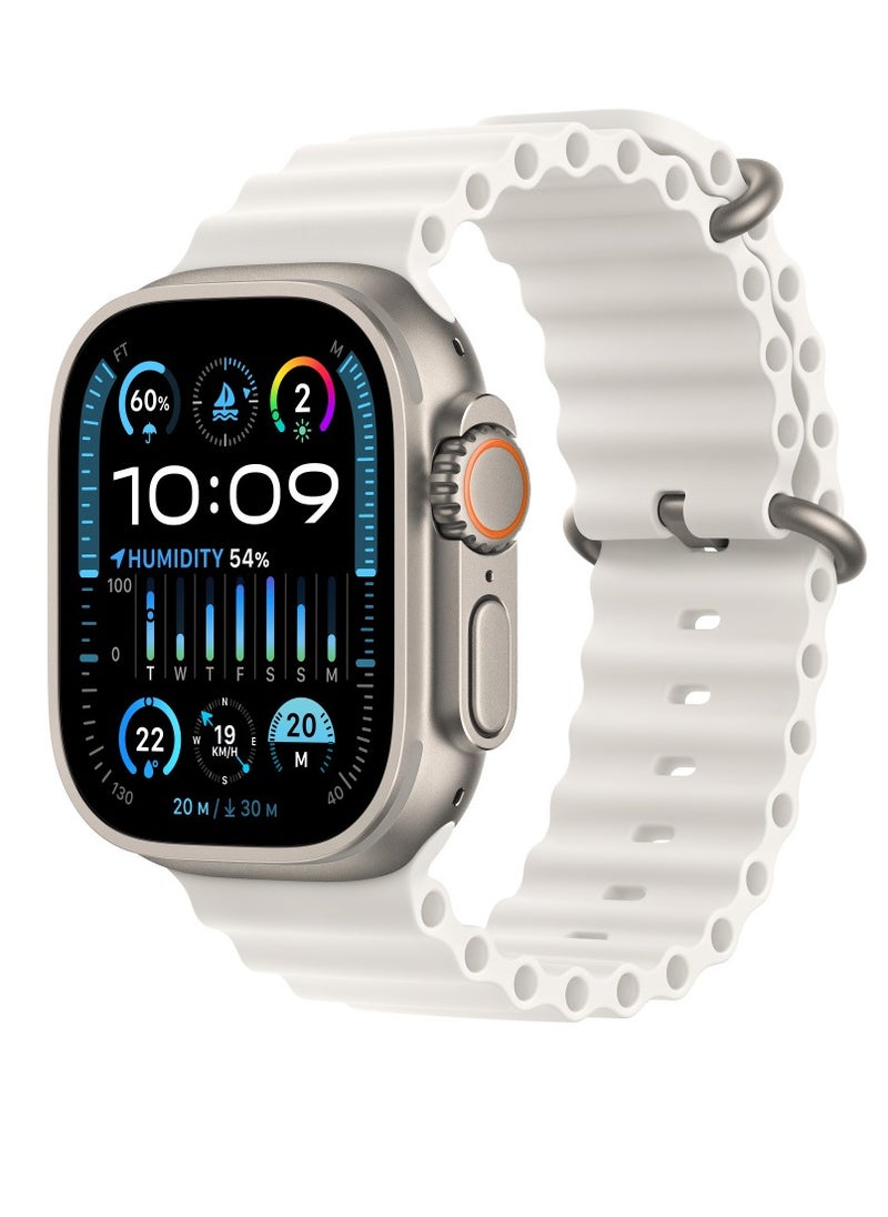 micro speed Smart Watch ULTRA2 ,7+1 With Health Fitness Tracker Sport Watch, 7 addition Replacement Band 49MM-GOLD  - Image 3