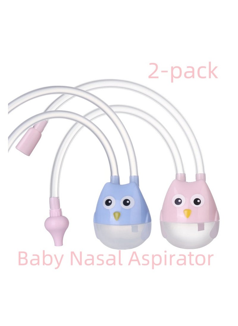 2pack Baby Nasal Aspirator, Nose Aspirator for Toddlers, Infant Nose Cleaner  - Image 1