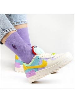 Ozzy Socks 6 Pairs Fruit Embroidered Colorful Socks Box  - Image 3