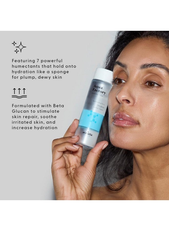 Stratia Aqua Factory Beta Glucan Hydrating Toner, 4oz, for Sensitive, Dry Skin - Intense Hydrating Moisture - Image 2
