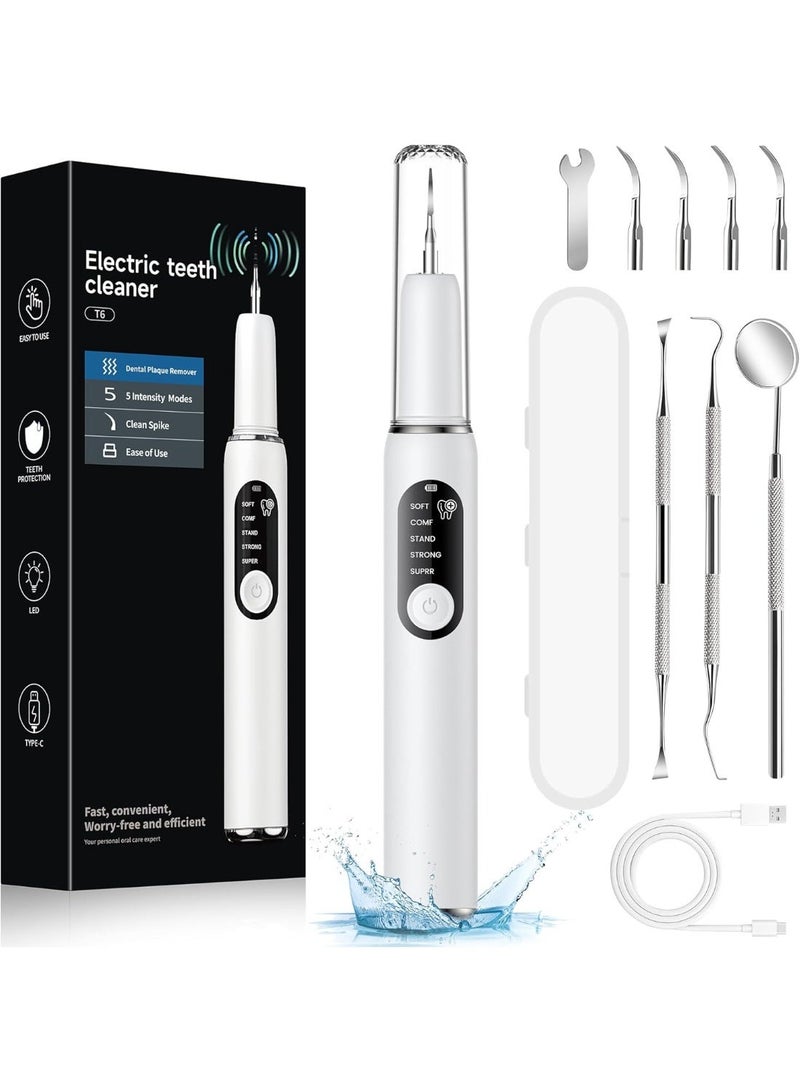 Electric teeth polisher, teeth whitening kit, cleans teeth, removes plaque and stains. - Image 1
